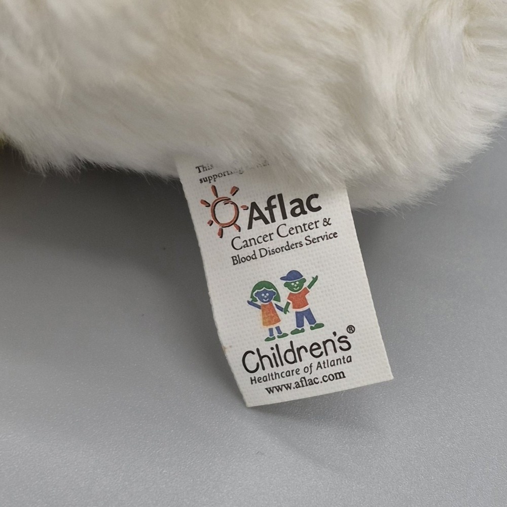 5" Aflac Talking Mascot Duck Plush With Aflac Bandana Tested & Working Talking - Picture 6 of 8